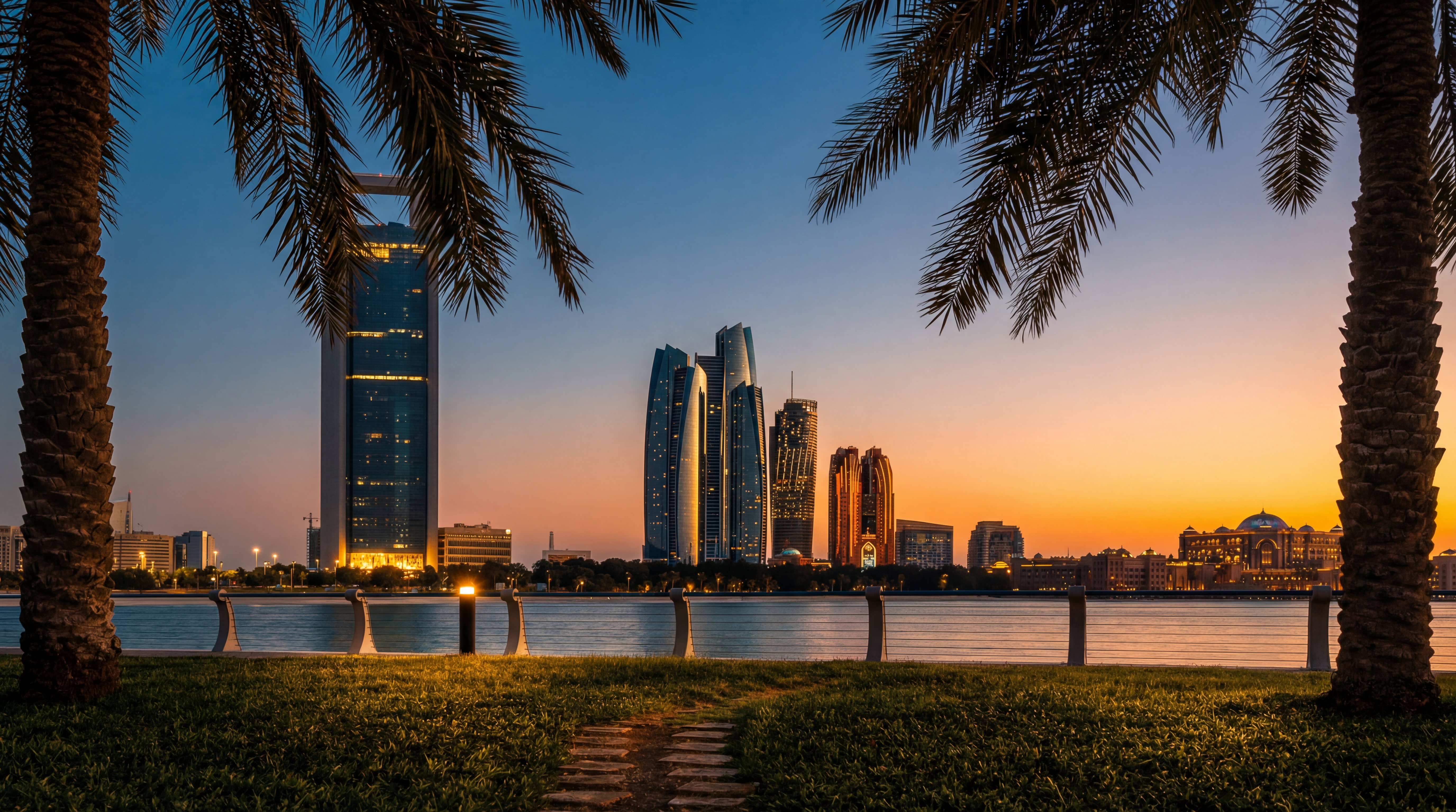 Abu Dhabi skyline